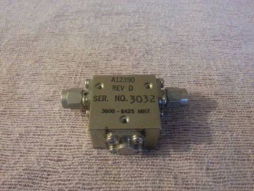 Harris Farinon Ferrites Isolator A12390 Rev D 3600-6425 MHZ