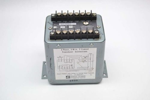 Scientific columbus xl3-1k5a2 3 phase 1ma dc-10k ohm 120v-ac transducer b470189 for sale