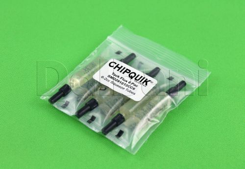 SMD291ST2CC6 ChipQuik Tack Flux Pack Chip Quik 6 - 2cc Squeeze Tubes quick