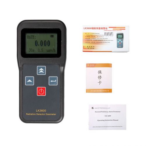 Lk-3600 Personal Dosimeter Nuclear Radiation Detector Alarm Test Equipment