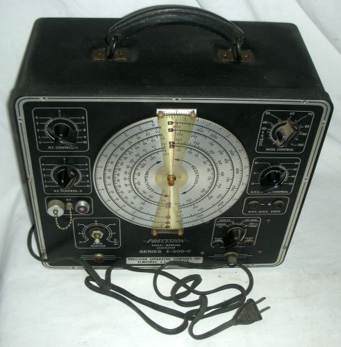 SIGNAL MARKING GENERATOR WORKING VINTAGE PRECISON-APPARATUS SERIES-E-200-C 1960s