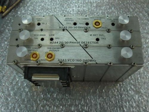 HP Agilent A2A5 20/30 DIVIDER A2A4 20/30 PHASE DETECTOR A2A3 VCO 160-240MHz