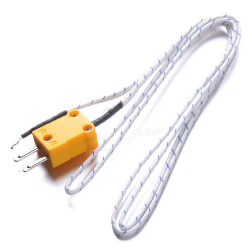 1PCS K Type Thermocouple Probe Sensor For Digital Thermometer 1M WLSG