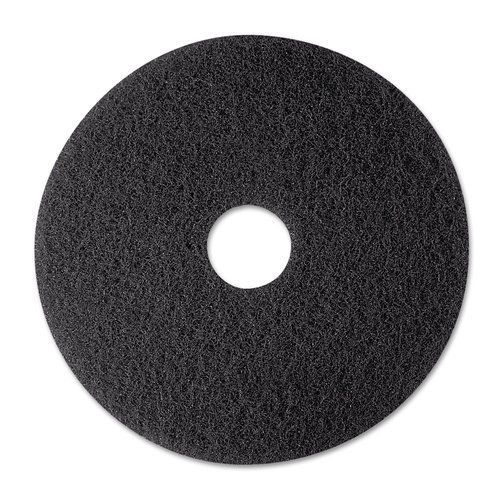 3m mmm08374 stripper floor pad 7200 12&#034; black 5 count for sale