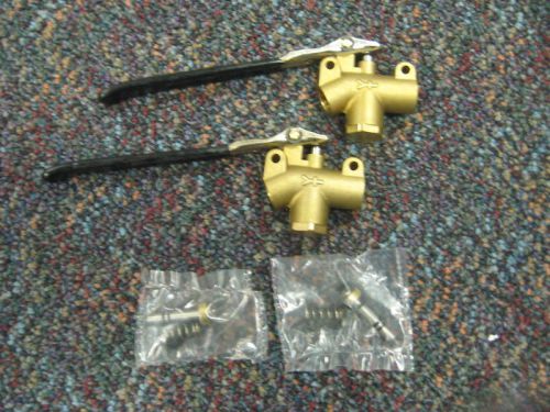 Carpet Wand Angle Valve with Repair Kit, Set of 2