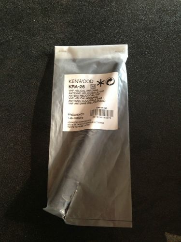 NEW OEM SEALED Kenwood KRA-26 VHF Helical Antenna