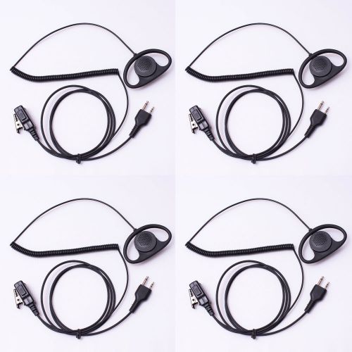 4 pcs D-Sharp Earhanger for Midland LXT80 LXT110 LXT112 LXT114 LXT210 LXT216 NEW