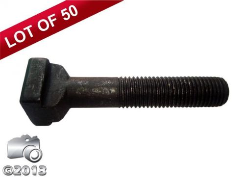 BEST QUALITY BLACK OXIDIZED FINISH M20 T-SLOT BOLT THREAD 110MM LOT OF 50 PCS