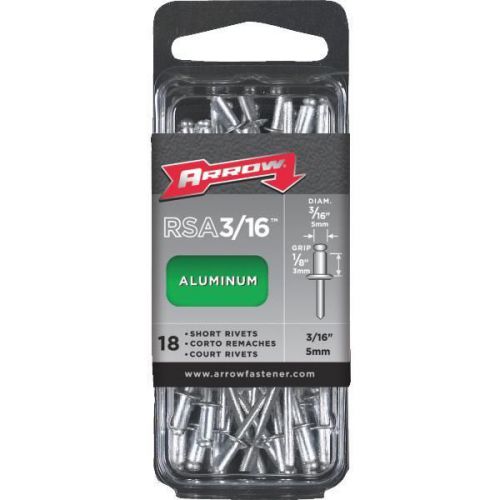 Arrow fastener rsa3/16 rivets-3/16x1/8 alum rivet for sale