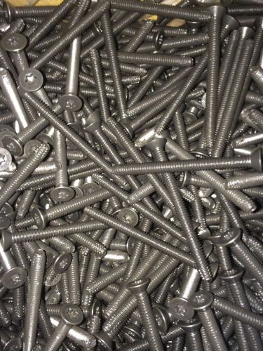 1/4-20 x 3 50 pc - trailer floor floorboard deck screws t30 drive w/ bits for sale