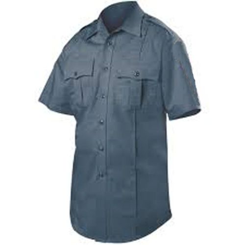 BLAUER 8910 CLASSACT SHORT SLEEVE SHIRT POLICE DRESS MED BLUE SIZE 34 Reg