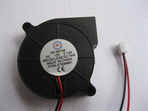 6 pcs brushless dc cooling blower fan 5015s 12v for sale