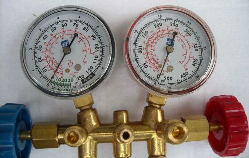 TIF INSTRUMENTS Refrigeration Manifold Gauge, AC HVAC R-22 R-12 R-134a