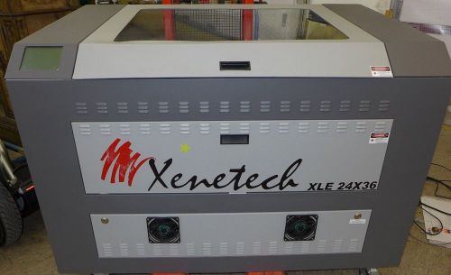 XENETECH  LASER ENGRAVER 60 WATT! XLE 2436 TOP OF THE LINE MODEL