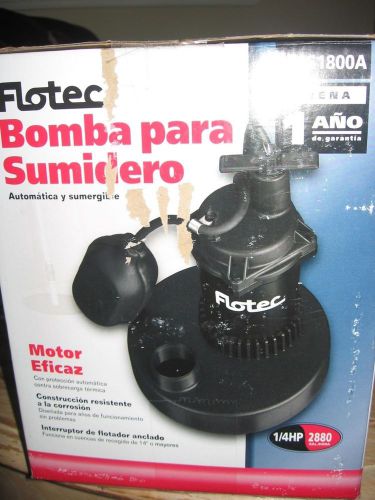 Sump pump  &#034;flotec&#034; for sale