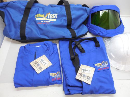 STANCO TEMP TEST ARC FLASH PROTECTION KIT SMALL PROECTIVE GEAR PANTS JACKET HOOD