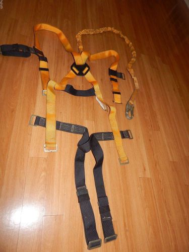 Miller Titan by Honeywell TK4551/U/6FTAKU 6-Ft Harness/Shock-Absorbing Lanyard