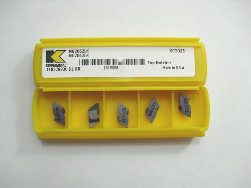 (10pcs) KENNAMETAL NG2062LK KC5025 Insert