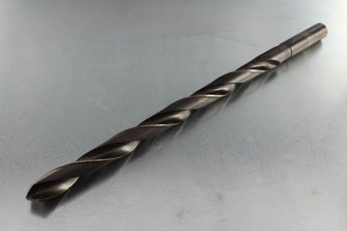 EXTRA LENGTH HSS STRAIGHT SHANK TWIST DRILL 59/64&#034; X 18&#034;