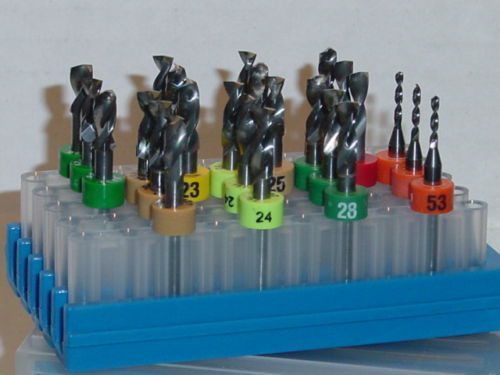 24 - Micro Carbide Drill Bits, Bit PCB / Jewelry / CNC