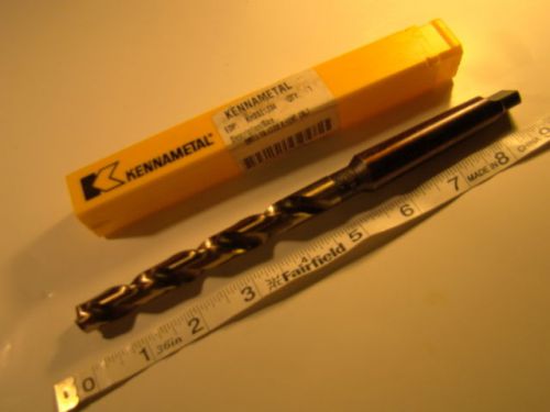 Kennametal Taper Shank 17/32 #2MT Cobalt Drill Bit New KHSS21334