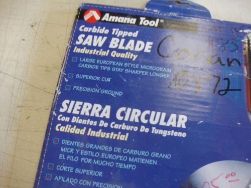 Amana 610721 solid surface laminate saw blade 10&#034; 72 tooth tcg 0% hook 5/8 bore for sale