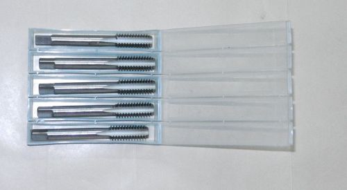 5 pcs HSS 1/2 x 28 UNEF Thread Taps 4 flutes