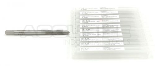 10 Pcs 8-32 HSS Spiral Point Taps, ANSI Standard, Ground, #SPT-8-32x10