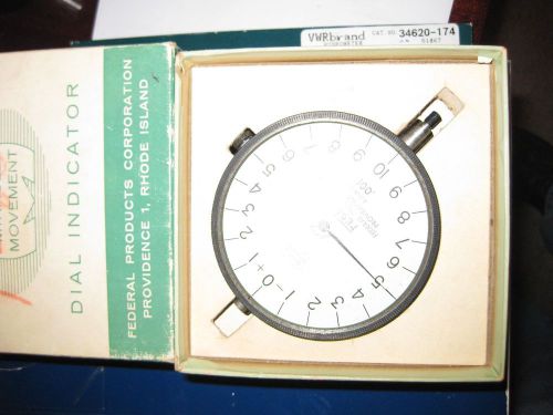 FEDERAL LARGE DIAL DIAL GAUGE