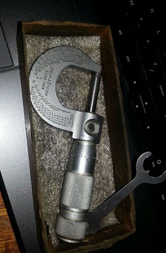 Brown &amp; Sharpe 0-1&#034; Micrometer