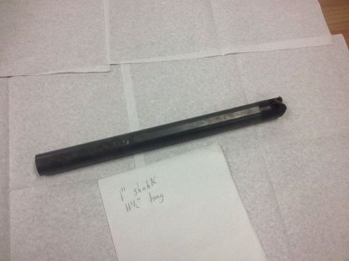 Kennametal 1&#034; Carbide Shank Boring / Threading Bar E16LSER3 ND3, Used