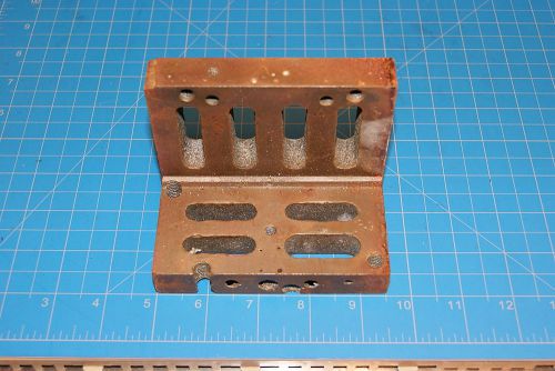 Machine Tool Knee Block 3&#034; x 3.5&#034; OD W/ Slots as Shown