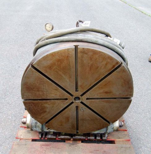 Pratt &amp; Whitney 30 Inch Diameter Vertical Rotary table (Inv.29230)