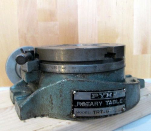 6&#034; Horizontal Rotary Table by PYH  Model TRT-6