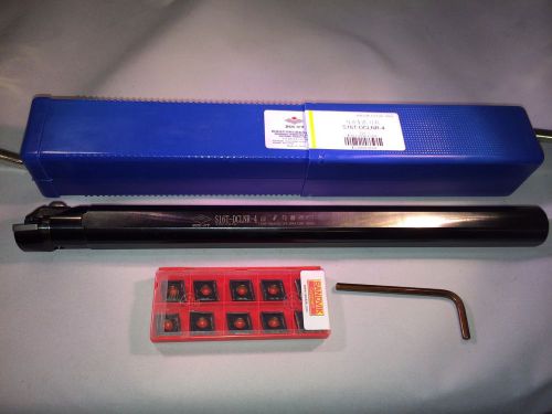 **NEW** 1&#034; ZCC-CT S16T-DCLNR-4 Boring Bar and Box of Sandvik CNMG 432 MF 4215