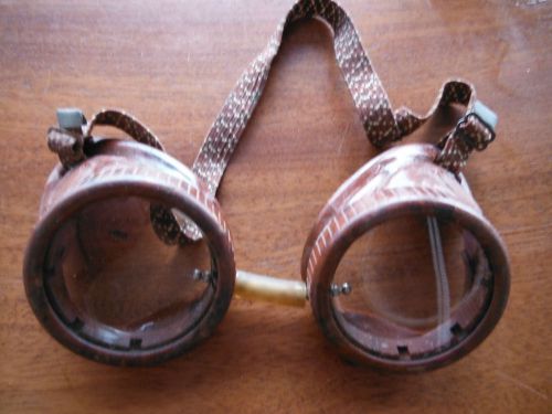 Vintage welding goggles