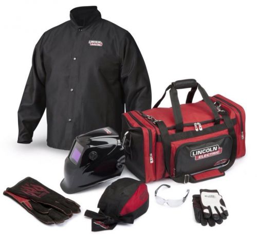 Lincoln viking  helmet 1840 traditional welding gear ready-pak k3105 size xl for sale