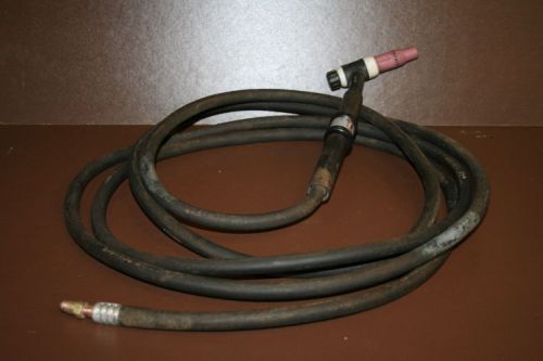 TIG WP-17 Torch body Hose 3/8 collet V-92 valve Linde Weldcraft