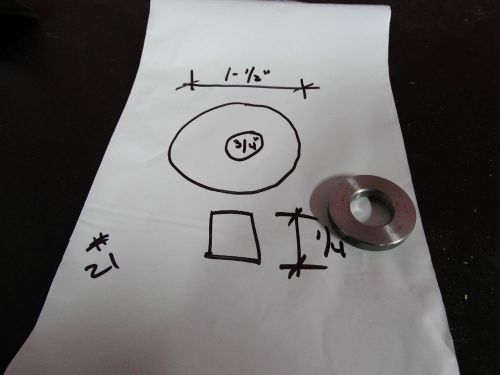 Shaper Cutters Lathe Bushing Spacer 3/4&#034; ID x 1-1/2&#034; OD X 1/4&#034; H