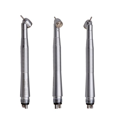 NSK Style Dental 45 Degree High Speed Air Turbine Handpiece Push Button 4 Hole