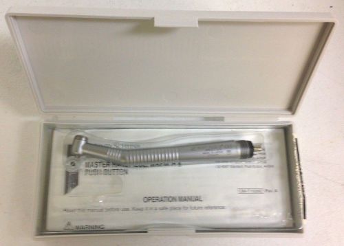 HENRY SCHEIN MASTER PUSH BUTTON HANDPIECE #C5740473 (FOR PARTS)