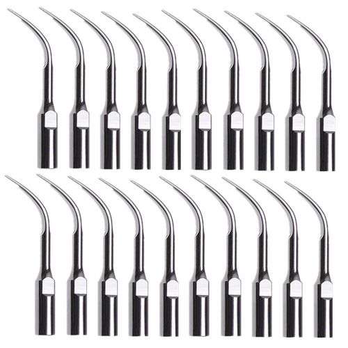 20pc Dental Ultrasonic Piezo Scaler Scaling Tips For SATELEC DTE handpiece GD4