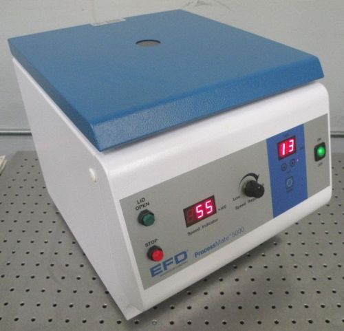 C112847 EFD ProcessMate 5000 Digital Universal Centrifuge w/ Rotor &amp; Buckets