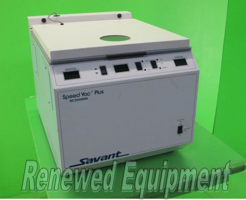 Savant SC250DDA Speed Vac Plus Concentrator Centrifuge with Rotor &amp; Buckets