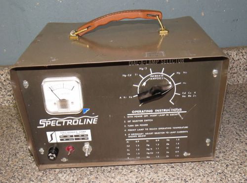 SPECTROLINE DIAL-A-LAMP SELECTOR MODEL 1500 -a