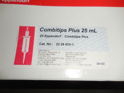 Eppendorf Combitips Plus, 25ml #22 26 255-1