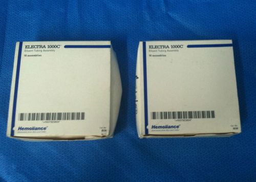 Hemoliance Electra 1000C Tubing Lot of 2 Boxes