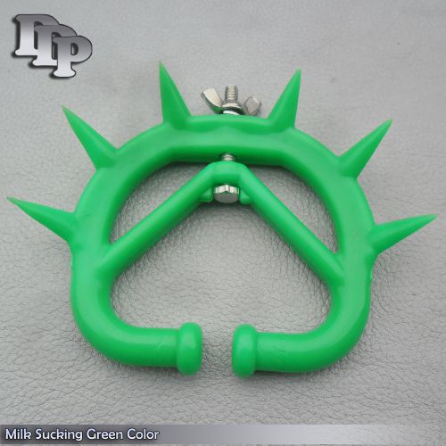 Milk Sucking Preventor Veterinary Instruments Green Color