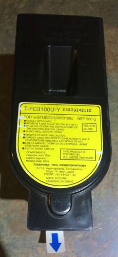 Genuine OEM Toshiba Yellow Toner T-FC3100U-Y E-Studio 2100c 3100c