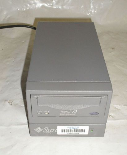 Sun DAT 72 Digital Data Storage Tape Drive w Enclosure